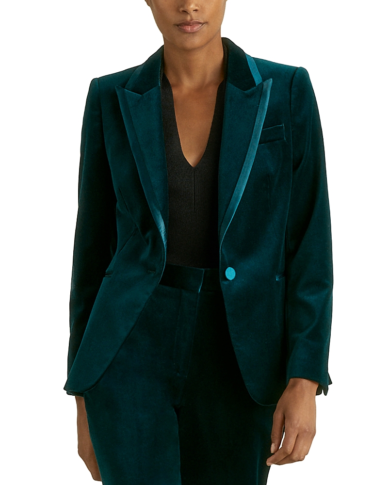 Reiss Parisa Velvet Blazer Smart Closet reiss-parisa-velvet-blazer-smart-closet