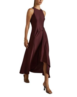 REISS - Micah Drape Occasion Dress