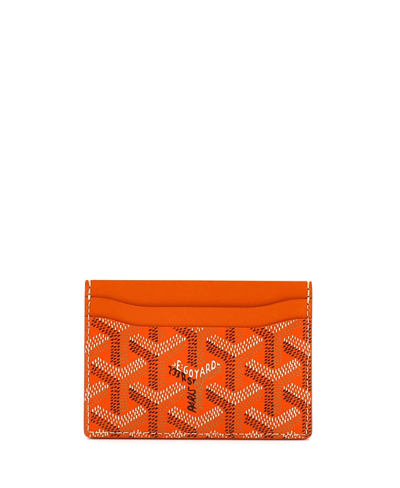 Pre-Owned Goyard Saint Sulpice Card Holder Coated Canvas