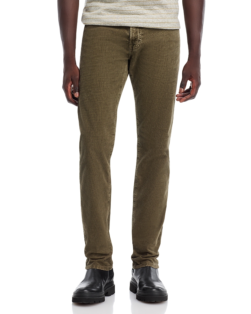 Ag Tellis 32 Slim Fit Cross Hatch Corduroy Pants - Exclusive In Sulfur Dried Cedar