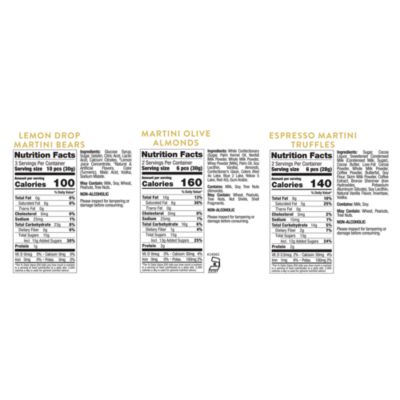 The Martini Collection 3 Piece Bento Box