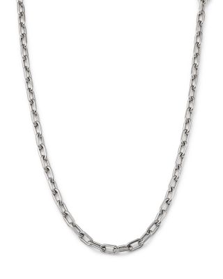 Adina Reyter - Sterling Silver Polished Open Link Silver Chain Necklace, 16"