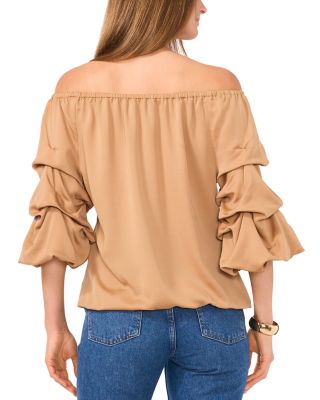 Bubble Sleeve Top