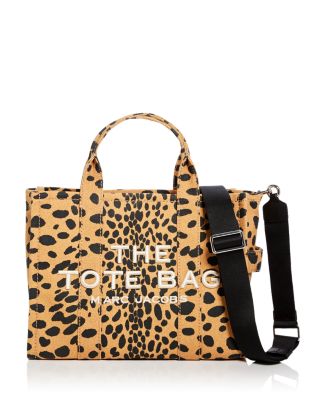 MARC JACOBS - The Cheetah Canvas Medium Tote Bag