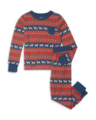 Hatley - Boys' Bulldog Fair Isle Pajama Set - Little Kid, Big Kid