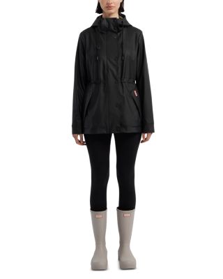 Abbey Short Rubberized Rain Jacket