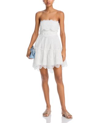 Amaral Eyelet Mini Dress