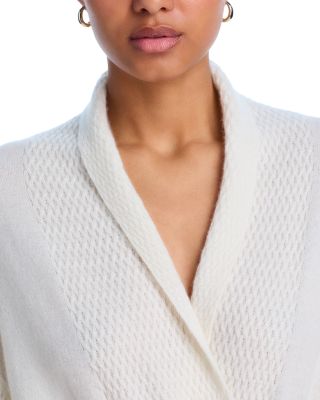 Braided Long Cashmere Robe