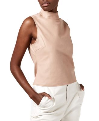 AS by DF - Crawford Recycled Leather Top