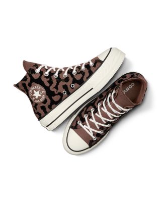 Women's Chuck Taylor All Star Lift Hi Leopard Remix Sneakers