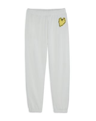 AQUA - Girls' Heart Patch Sweatpants, Little Kid, Big Kid - Exclusive