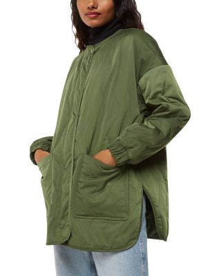 Petites Esther Quilted Coat