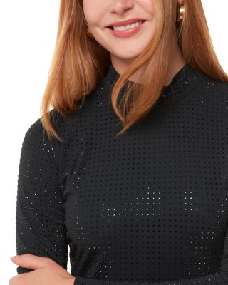 Diamante Jersey Midi Dress