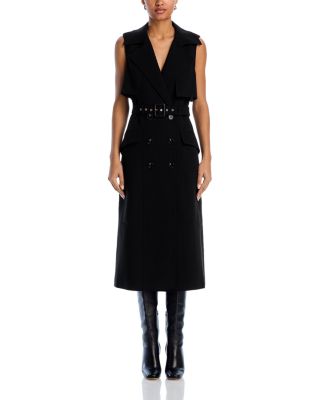 Azra Sleeveless Trench Dress