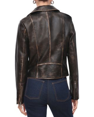 Bagatelle Faux Leather Moto Jacket | Bloomingdale's