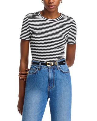 Veronica Beard - Draya Striped Tee