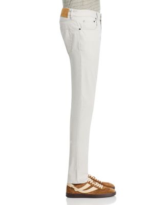 Cotton Stretch Twill Slim Fit 5 Pocket Pants