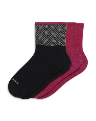 Hue Mini Crew Socks, Pack of 2