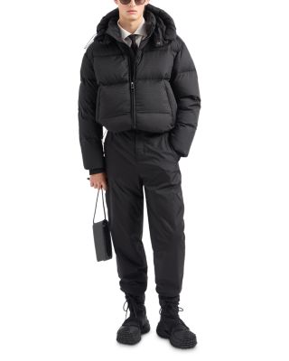 Puffer Coat with Removable Hood