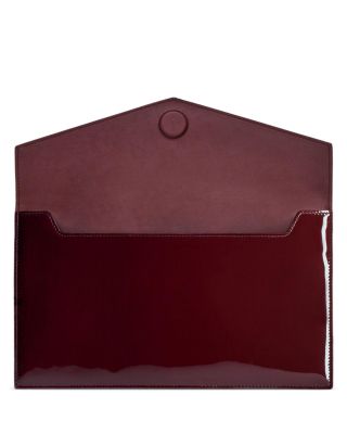  Uptown Clutch In Patent Leather