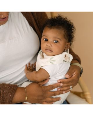 Rainbow/Butterfly Muslin Bibs, 3 Pack - Ages 0-3