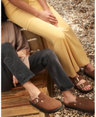 Women&#39;s Boston Chunky Platform Clogs