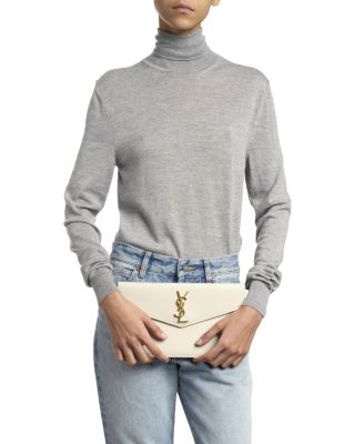  Uptown Clutch In Grain Leather