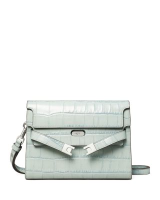 Tory Burch - Lee Radziwill Croc Embossed Shoulder Bag