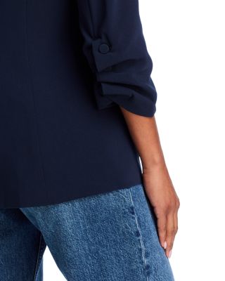 Khloe Ruched-Cuff Blazer