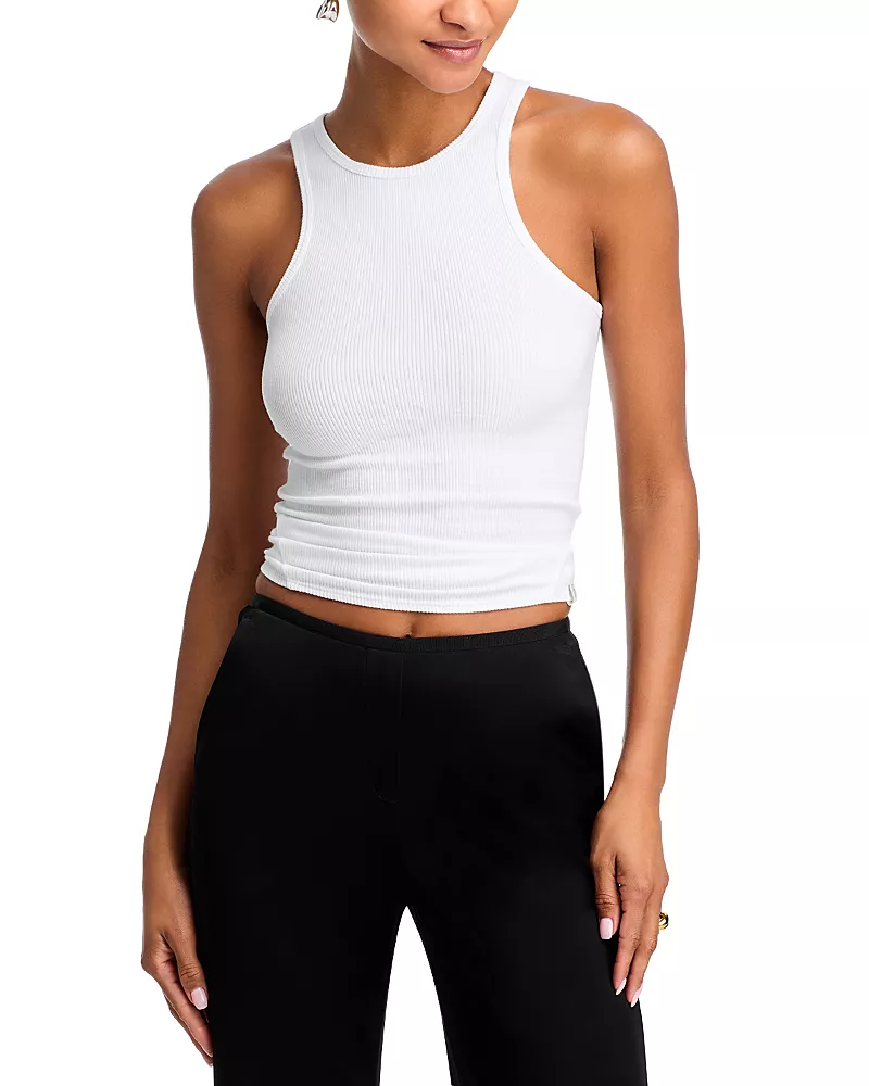 rag & bone Essential Ribbed Racerback Tank