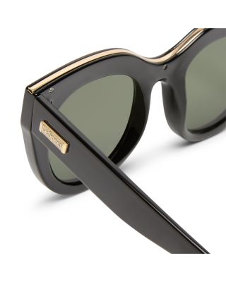 Air Heart Cat Eye Sunglasses, 51mm