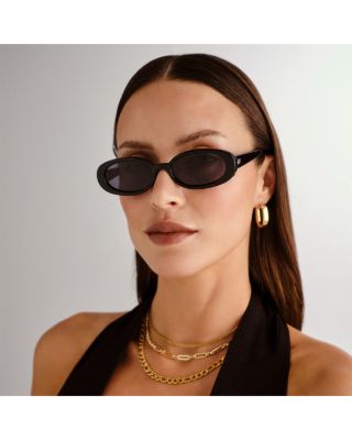 Outta Love Oval Sunglasses, 51mm