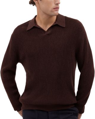 Madewell - Open Collar Merino Wool Polo Sweater