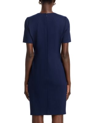 Judianne Short Sleeve Fitted Sheath Dress - Exclusive