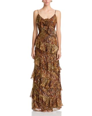 Aneta Ruffled Gown