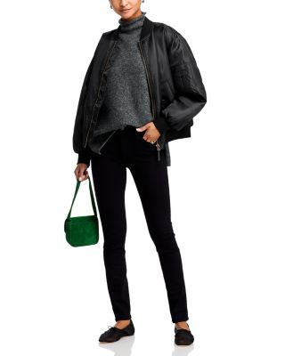 Prima Mid Rise Cigarette Jeans in Black