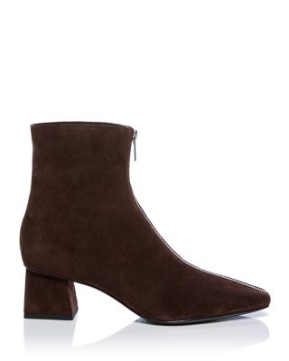 Women's Ryder Suede Zip Ankle Boots