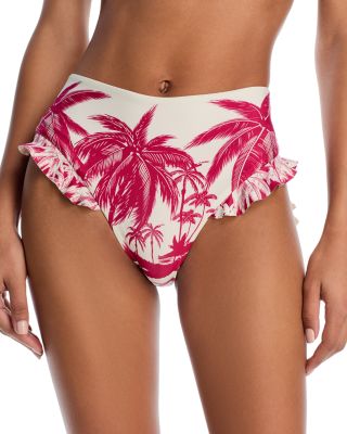 Agua Bendita - High Waist Penelope Palms Bikini Bottom - Exclusive