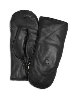 Echo - Zip Top Faux Fur Mittens