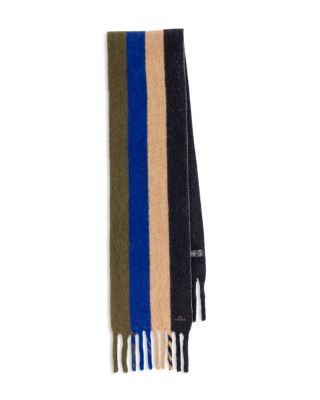 Paul Smith - Color Blocked Wool Scarf