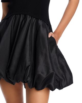 Kenny Short Sleeved Bubble Mini Dress