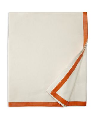 Dolomiti Cashmere & Leather Throw Blanket, 55" x 71"