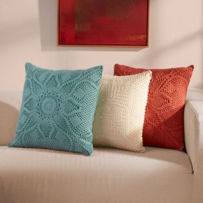 Esme Crocheted Pillow