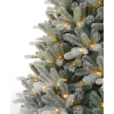 Blue Spruce 7.5' Tree Warm White LED Lights
