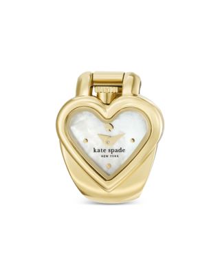 Monroe Gold Tone Stainless Steel Ring Watch, 21mm