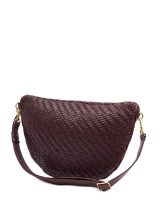Clare V. Grande Fanny Pack- Woven Zig Zag | Bloomingdale's Handbags