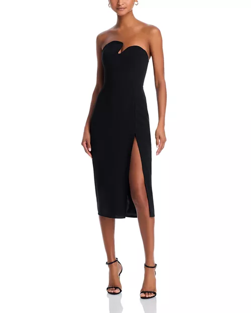 strapless dress