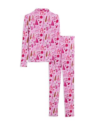 Girls' Maia Long Sleeved Top & Pants Pajamas Set - Big Kid