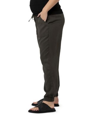 Tencel Off Duty Cargo Pant Chocolate