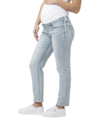 Hunter Over Bump Crop Jean in Clean Fade